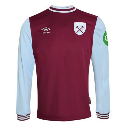 Köpa West Ham United Hemmatröja 2024/25 Danny Ings 18 Långärmad-1