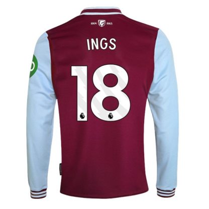 Köpa West Ham United Hemmatröja 2024/25 Danny Ings 18 Långärmad