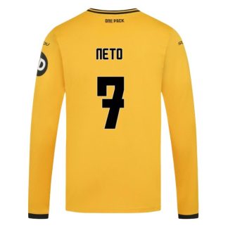 Köpa Wolves FC Hemmatröja 2024/25 Pedro Neto 7 Långärmad