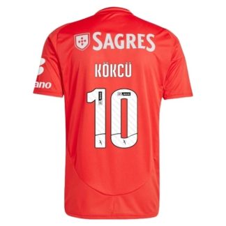 Köpa SL Benfica Hemmatröja 2024/25 Kökcü 10 Kortärmad