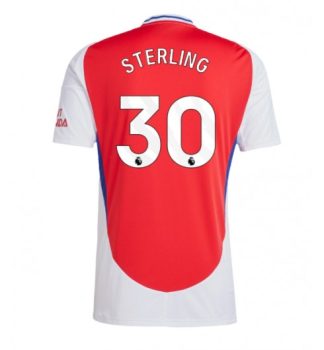 Köpa Billiga Arsenal Hemmatröja 2024/25 Raheem Sterling 30 Kortärmad