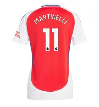 Köpa Billiga Dam Arsenal Hemmatröja 2024/25 Gabriel Martinelli 11 Kortärmad