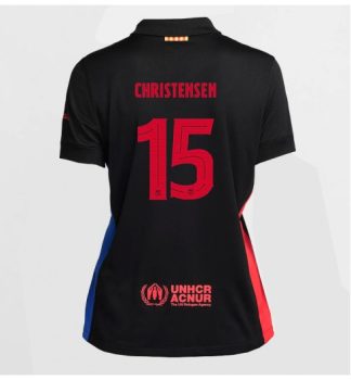 Köpa Billiga Dam FC Barcelona Bortatröja 2024/25 Andreas Christensen 15 Kortärmad