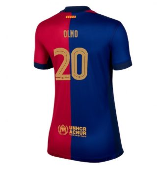 Köpa Billiga Dam FC Barcelona Hemmatröja 2024/25 Dani Olmo 20 Kortärmad