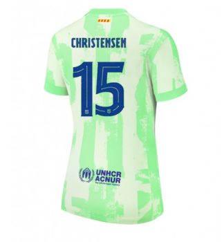 Köpa Billiga Dam FC Barcelona Tredjetröja 2024/25 Andreas Christensen 15 Kortärmad