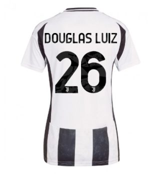 Köpa Billiga Dam Juventus Hemmatröja 2024/25 Douglas Luiz 26 Kortärmad