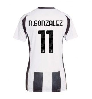 Köpa Billiga Dam Juventus Hemmatröja 2024/25 Nicolas Gonzalez 11 Kortärmad