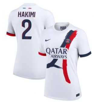 Köpa Billiga Dam Paris Saint-Germain Bortatröja 2024/25 Achraf Hakimi 2 Kortärmad