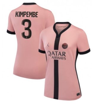 Köpa Billiga Dam Paris Saint-Germain Tredjetröja 2024/25 Presnel Kimpembe 3 Kortärmad