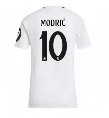 Köpa Billiga Dam Real Madrid Hemmatröja 2024/25 Luka Modric 10 Kortärmad