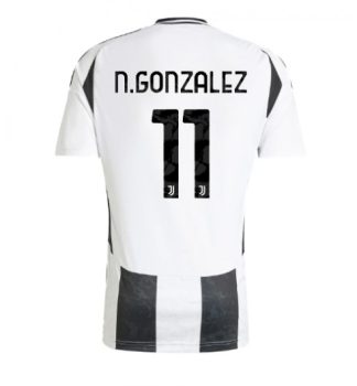 Köpa Billiga Juventus Hemmatröja 2024/25 Nicolas Gonzalez 11 Kortärmad