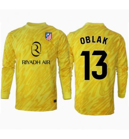 Köpa Atlético Madrid Målvakt Tredjetröja 2024/25 Jan Oblak 13 Långärmad