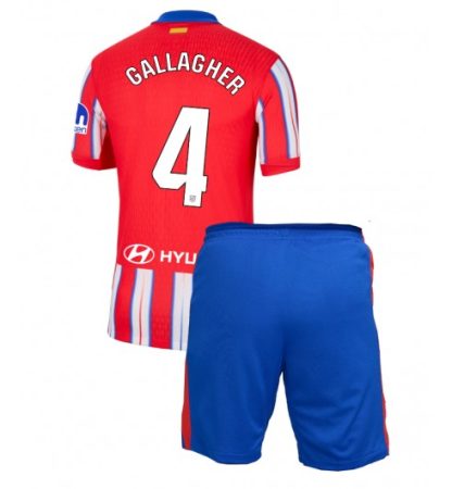 Köpa Barn Atlético Madrid Hemmatröja 2024/25 Conor Gallagher 4 Kortärmad (+ Korta byxor)