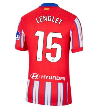 Köpa Billiga Atlético Madrid Hemmatröja 2024/25 Clement Lenglet 15 Kortärmad