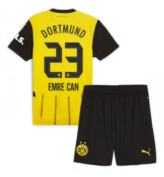 Köpa Billiga Barn Borussia Dortmund Hemmatröja 2024/25 Emre Can 23 Kortärmad (+ Korta byxor)