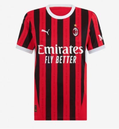 Köpa Billiga Dam AC Milan Hemmatröja 2024/25 Emerson Royal 22 Kortärmad-1