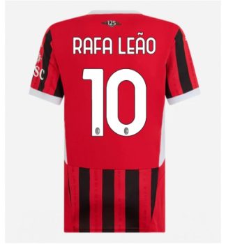 Köpa Billiga Dam AC Milan Hemmatröja 2024/25 Rafael Leao 10 Kortärmad