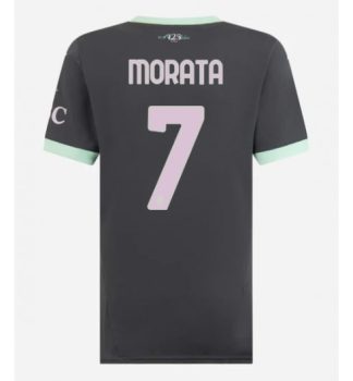 Köpa Billiga Dam AC Milan Tredjetröja 2024/25 Alvaro Morata 7 Kortärmad