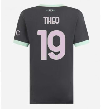 Köpa Billiga Dam AC Milan Tredjetröja 2024/25 Theo Hernandez 19 Kortärmad