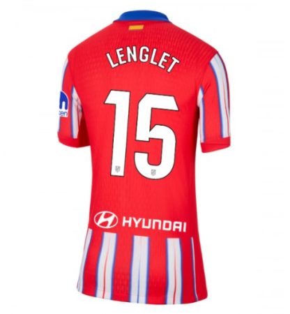 Köpa Billiga Dam Atlético Madrid Hemmatröja 2024/25 Clement Lenglet 15 Kortärmad