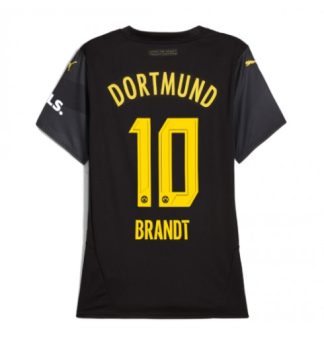 Köpa Billiga Dam Borussia Dortmund Bortatröja 2024/25 Julian Brandt 10 Kortärmad