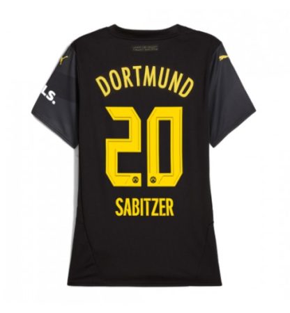 Köpa Billiga Dam Borussia Dortmund Bortatröja 2024/25 Marcel Sabitzer 20 Kortärmad