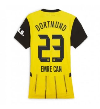 Köpa Billiga Dam Borussia Dortmund Hemmatröja 2024/25 Emre Can 23 Kortärmad