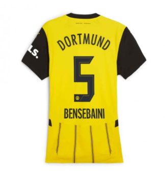 Köpa Billiga Dam Borussia Dortmund Hemmatröja 2024/25 Ramy Bensebaini 5 Kortärmad