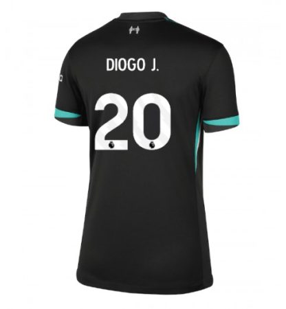 Köpa Billiga Dam Liverpool Bortatröja 2024/25 Diogo Jota 20 Kortärmad