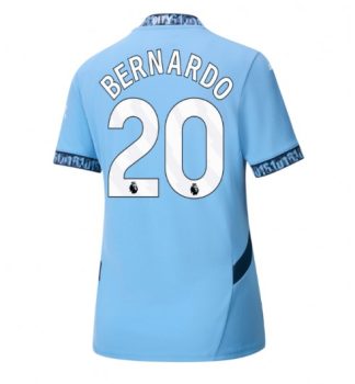 Köpa Billiga Dam Manchester City Hemmatröja 2024/25 Bernardo Silva 20 Kortärmad