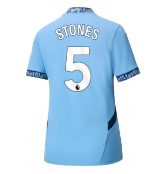 Köpa Billiga Dam Manchester City Hemmatröja 2024/25 John Stones 5 Kortärmad