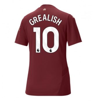 Köpa Billiga Dam Manchester City Tredjetröja 2024/25 Jack Grealish 10 Kortärmad