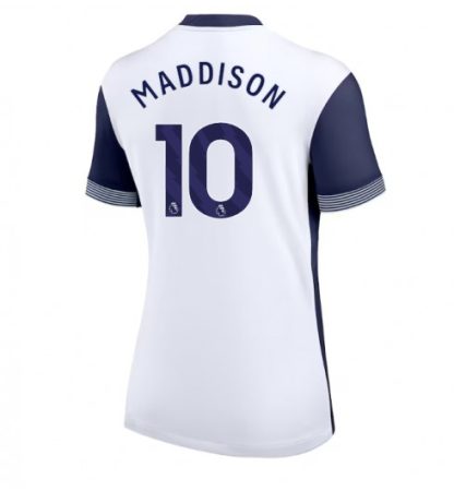 Köpa Billiga Dam Tottenham Hotspur Hemmatröja 2024/25 James Maddison 10 Kortärmad