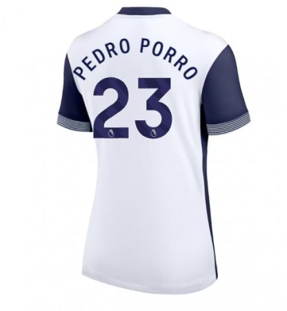 Köpa Billiga Dam Tottenham Hotspur Hemmatröja 2024/25 Pedro Porro 23 Kortärmad