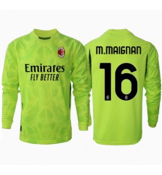 Köpa Billiga Herr AC Milan Målvakt Tredjetröja 2024/25 Mike Maignan 16 Långärmad