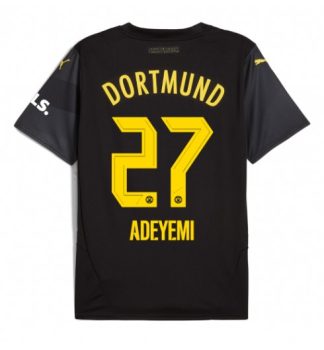 Köpa Billiga Herr Borussia Dortmund Bortatröja 2024/25 Karim Adeyemi 27 Kortärmad