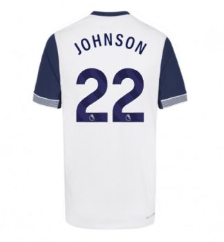 Köpa Billiga Herr Tottenham Hotspur Hemmatröja 2024/25 Brennan Johnson 22 Kortärmad