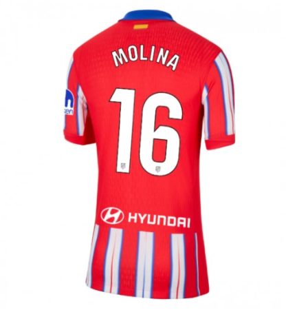 Köpa Dam Atlético Madrid Hemmatröja 2024/25 Nahuel Molina 16 Kortärmad