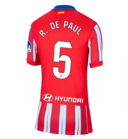 Köpa Dam Atlético Madrid Hemmatröja 2024/25 Rodrigo De Paul 5 Kortärmad