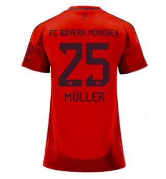 Köpa Dam Bayern München Hemmatröja 2024/25 Thomas Muller 25 Kortärmad