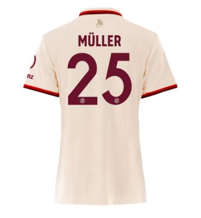 Köpa Dam Bayern München Tredjetröja 2024/25 Thomas Muller 25 Kortärmad