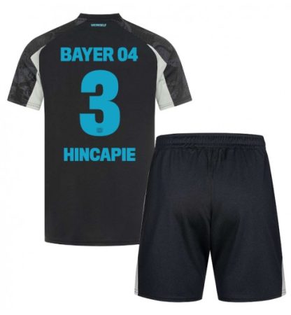 Köpa Billiga Barn Bayer 04 Leverkusen Tredjetröja 2024/25 Piero Hincapie 3 Kortärmad (+ Korta byxor)