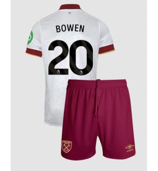 Köpa Billiga Barn West Ham United Tredjetröja 2024/25 Jarrod Bowen 20 Kortärmad (+ Korta byxor)