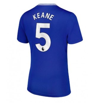 Köpa Fotbollströjor För Dam Everton Hemmatröja 2024/25 Michael Keane 5 Kortärmad