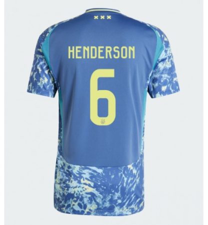 Köpa Fotbollströjor För Herr AFC Ajax Bortatröja 2024/25 Jordan Henderson 6 Kortärmad