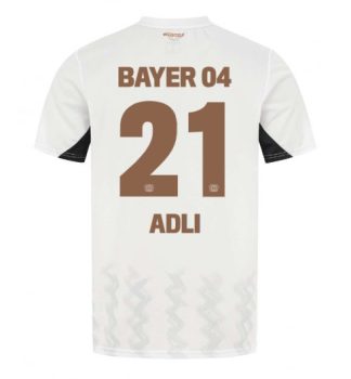 Köpa Fotbollströjor För Herr Bayer 04 Leverkusen Bortatröja 2024/25 Amine Adli 21 Kortärmad