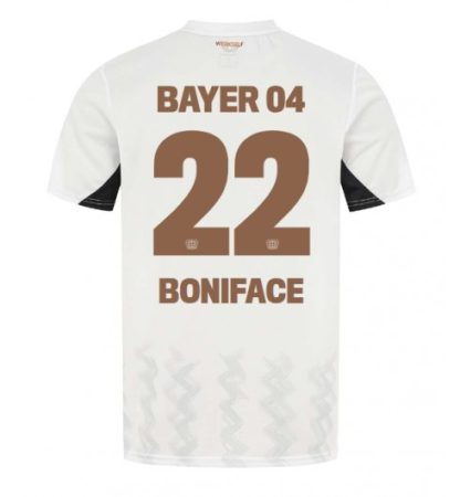 Köpa Fotbollströjor För Herr Bayer 04 Leverkusen Bortatröja 2024/25 Victor Boniface 22 Kortärmad