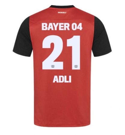 Köpa Fotbollströjor För Herr Bayer 04 Leverkusen Hemmatröja 2024/25 Amine Adli 21 Kortärmad