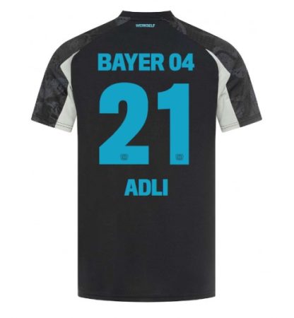 Köpa Fotbollströjor För Herr Bayer 04 Leverkusen Tredjetröja 2024/25 Amine Adli 21 Kortärmad