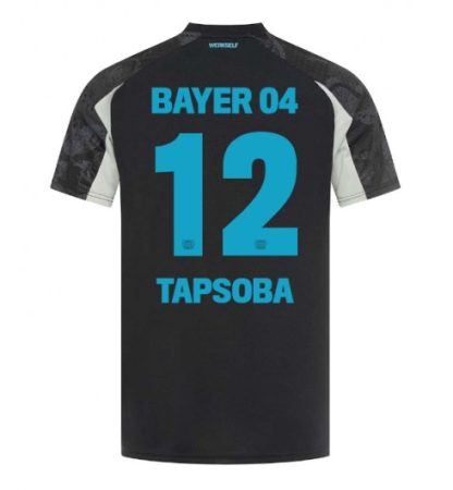 Köpa Fotbollströjor För Herr Bayer 04 Leverkusen Tredjetröja 2024/25 Edmond Tapsoba 12 Kortärmad-1